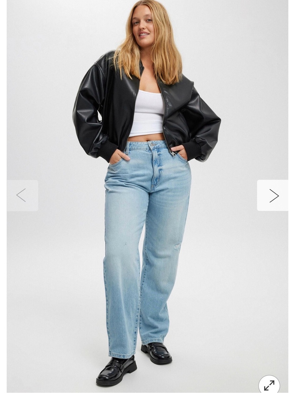Cotton On Light Blue Original Straight Jeans